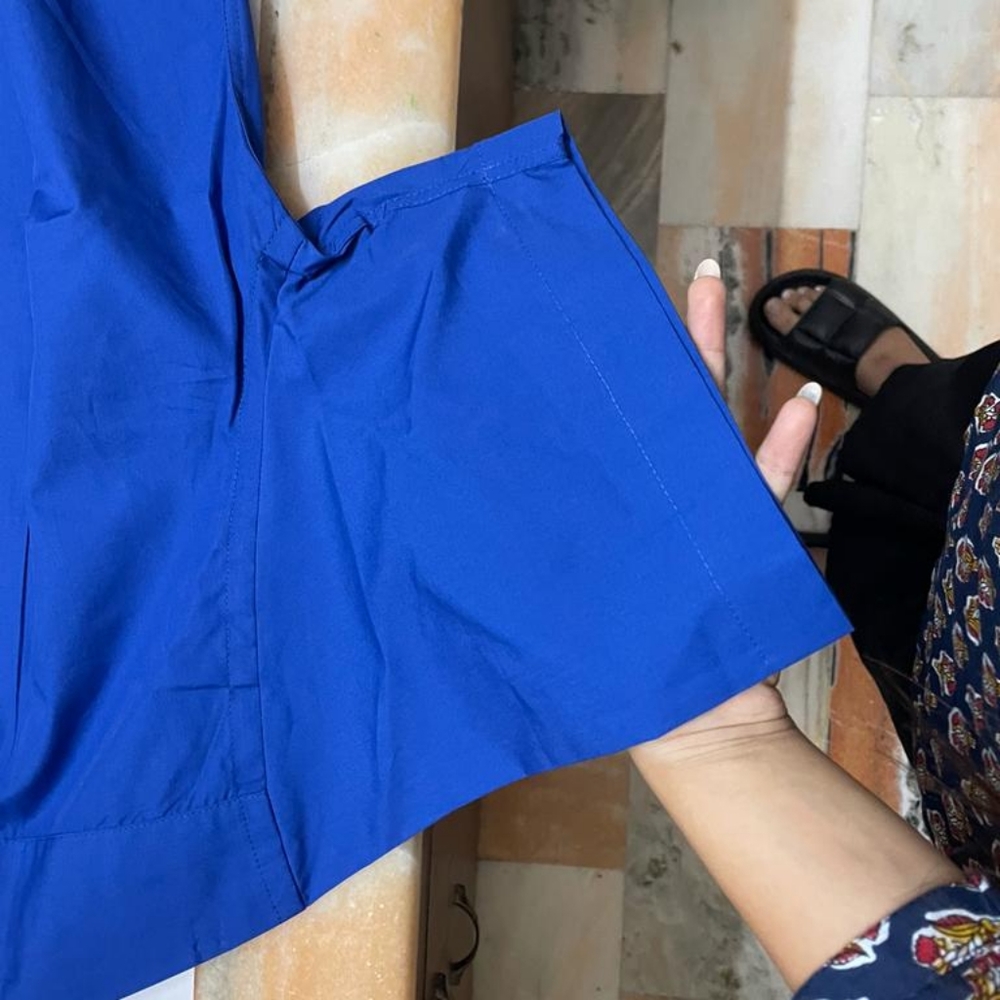 Blue short sleeve shirt - New with Tags - XXXL - Picture 6 of 9